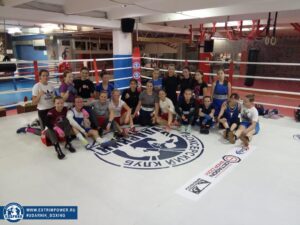 Тренировка женской Сборной РФ по боксу в клубе Ударник на Кожуховской